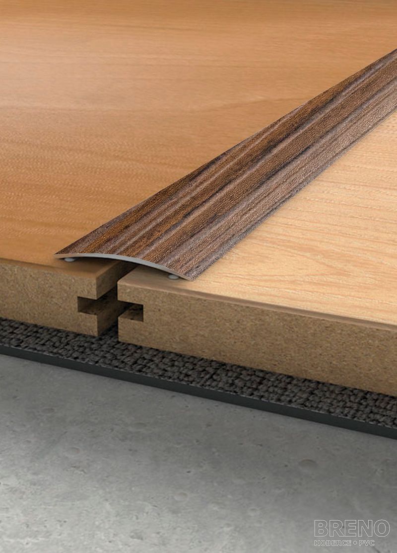 Přechodový profil ořech - samolepicí