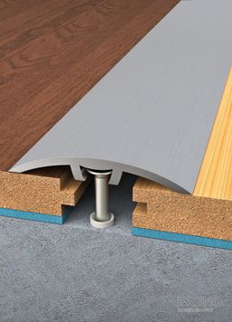 Prechodový profil piesok brúsený - samolepiaci / na hmoždinku