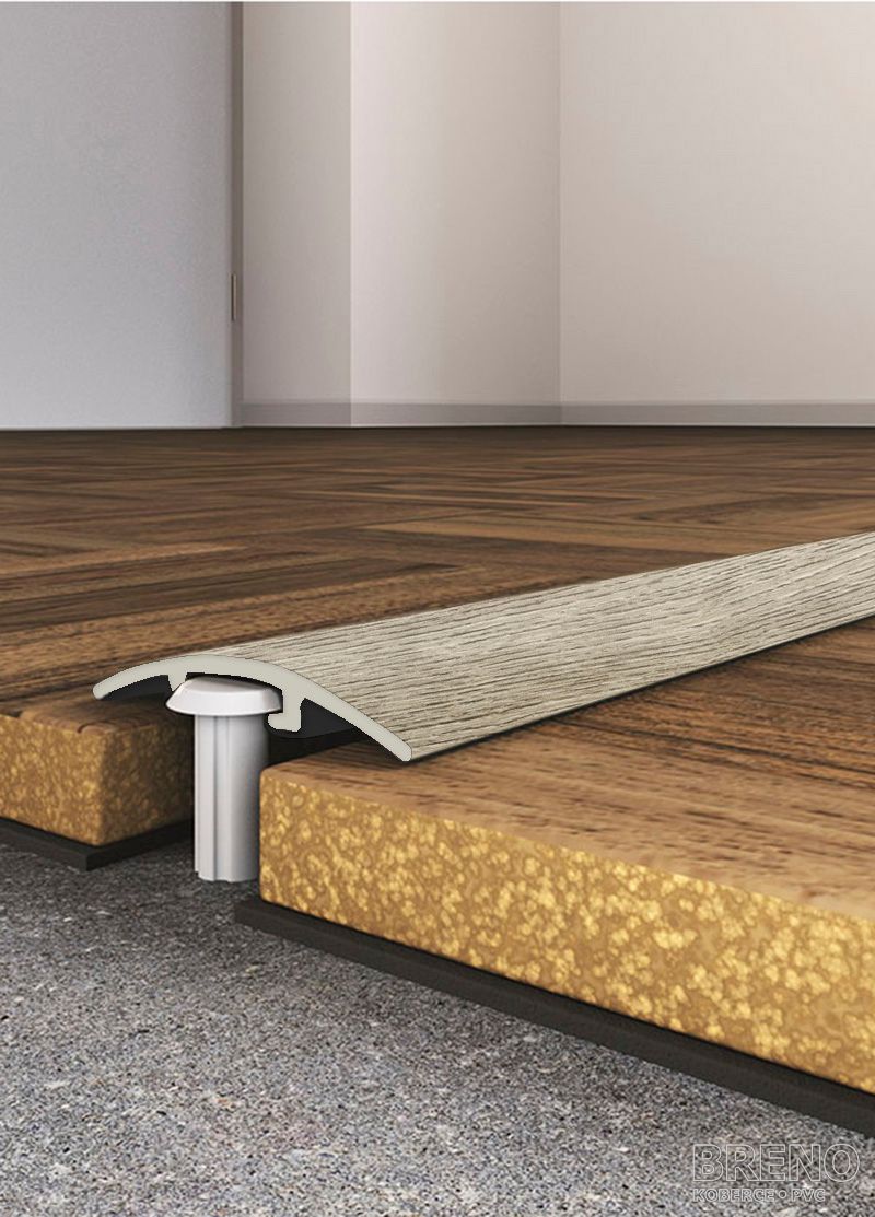 Přechodový profil PP dub jílový - samolepicí / na hmoždinku