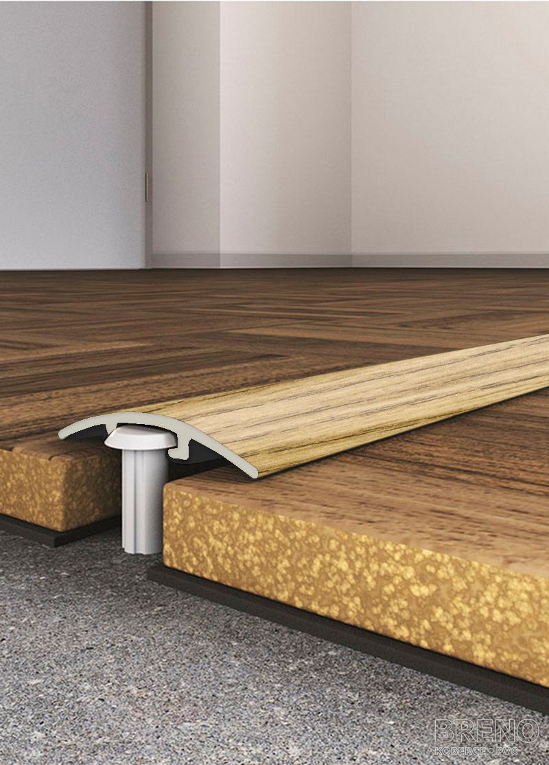 Přechodový profil PP dub - samolepicí / na hmoždinku