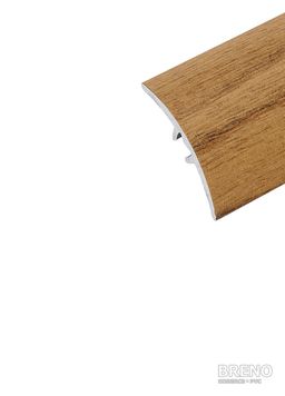 Přechodový profil PP ořech zlatý - samolepicí / na hmoždinku