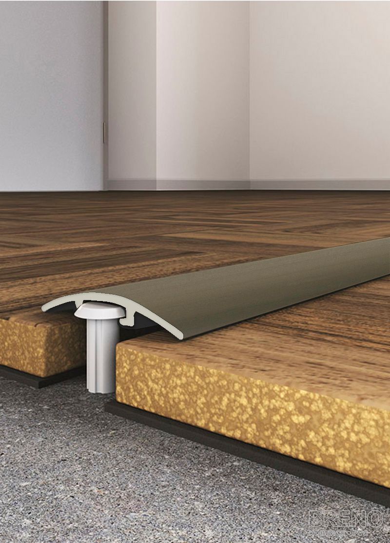 Přechodový profil PP sv.bronz - samolepicí / na hmoždinku