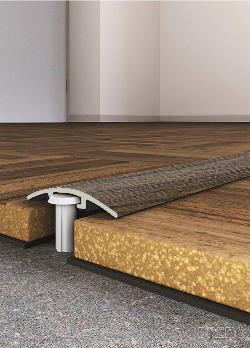 Přechodový profil PP wenge - samolepicí / na hmoždinku