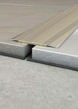 Přechodový profil s drážkami champagne - samolepicí