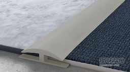 Prechodový profil sivobéžový - oboustranný