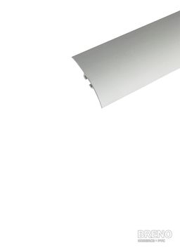 Prechodový profil striebro matná - samolepiaci