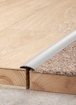 Prechodový profil striebro - samolepiaci