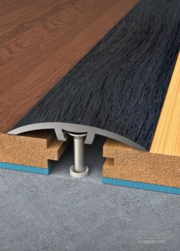 Prechodový profil wenge - samolepiaci / na hmoždinku