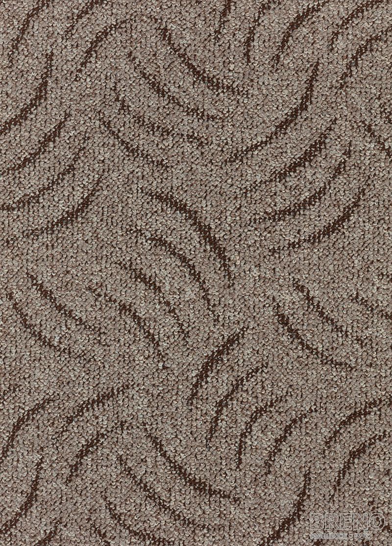 Metrážový koberec PRESTO 90 – hnědý