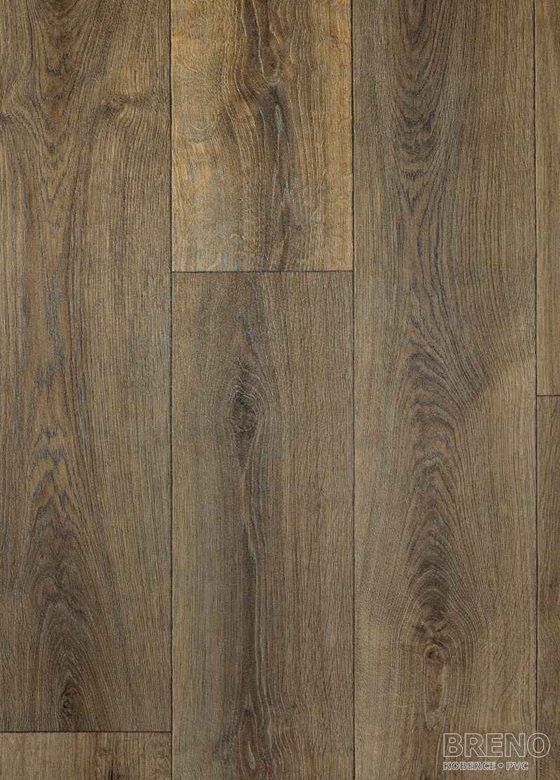PVC CARBONTEX Cherbourg Oak 546 – tmavé dřevo