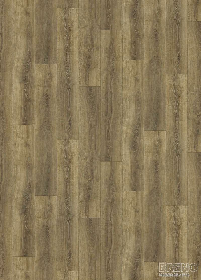 PVC CARBONTEX Cherbourg Oak 999 - hnědé dřevo