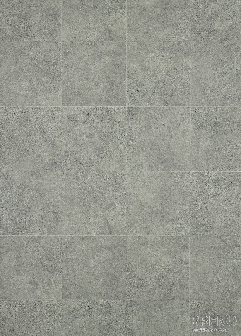 PVC CARBONTEX Tempesta 595 – sivá dlažba