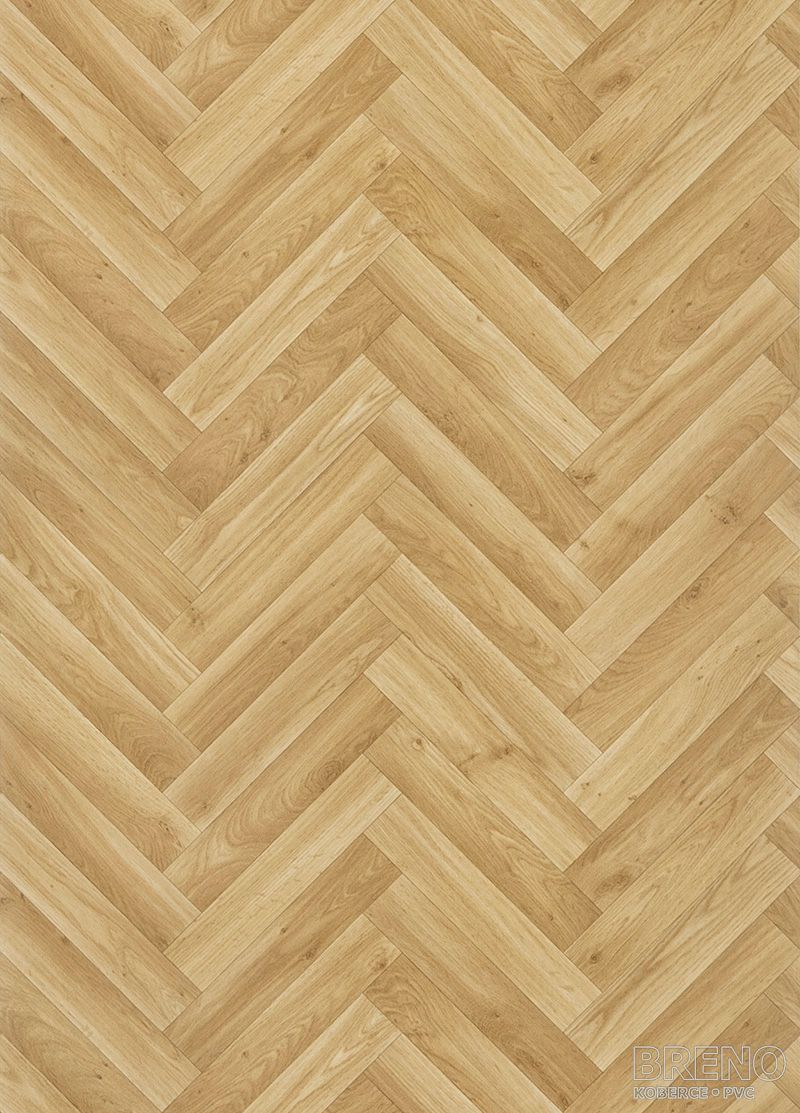PVC CROWN Oak Chevron 633D