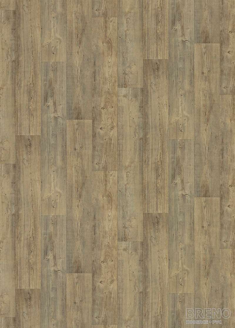 PVC LINETEX Argentina 542 – hnědé dřevo