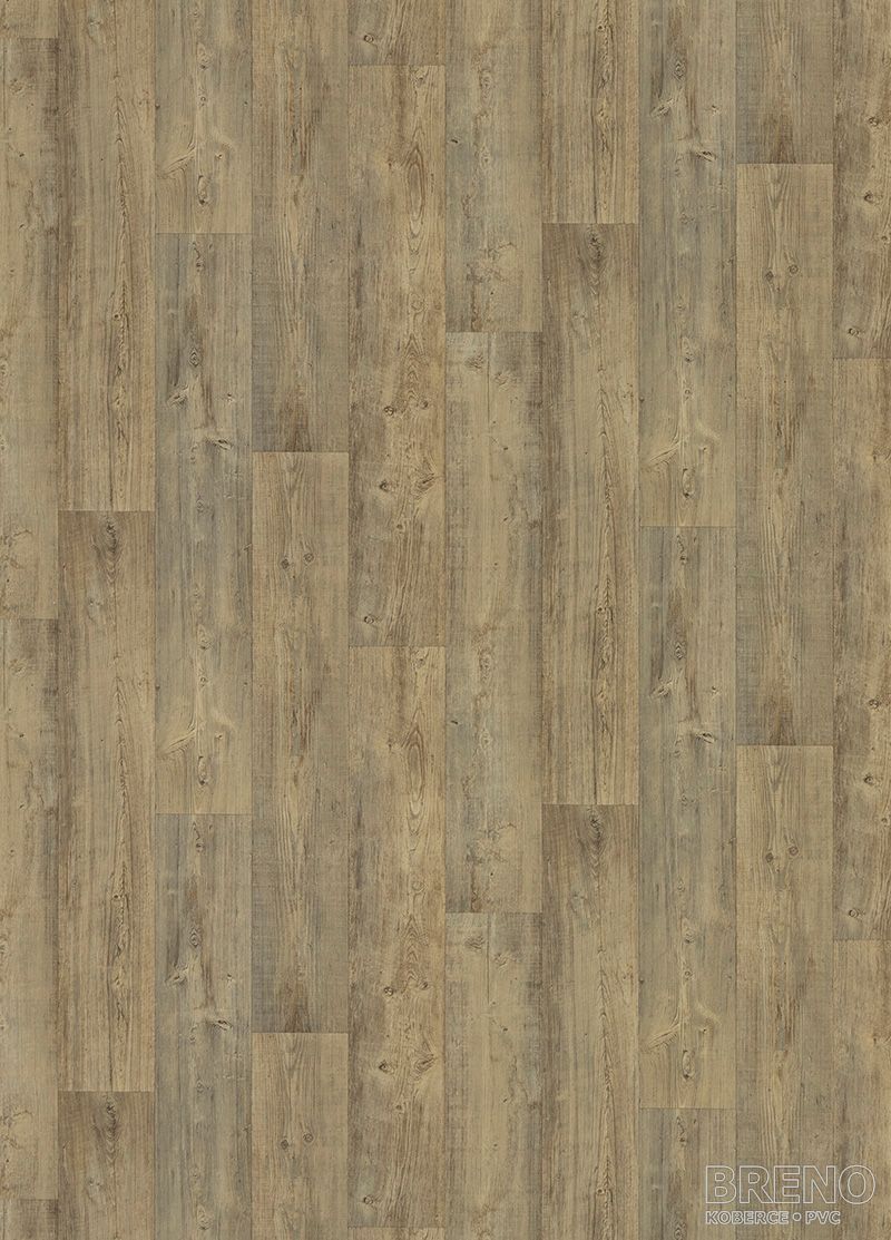 PVC LINETEX Argentina 542 – hnědé dřevo