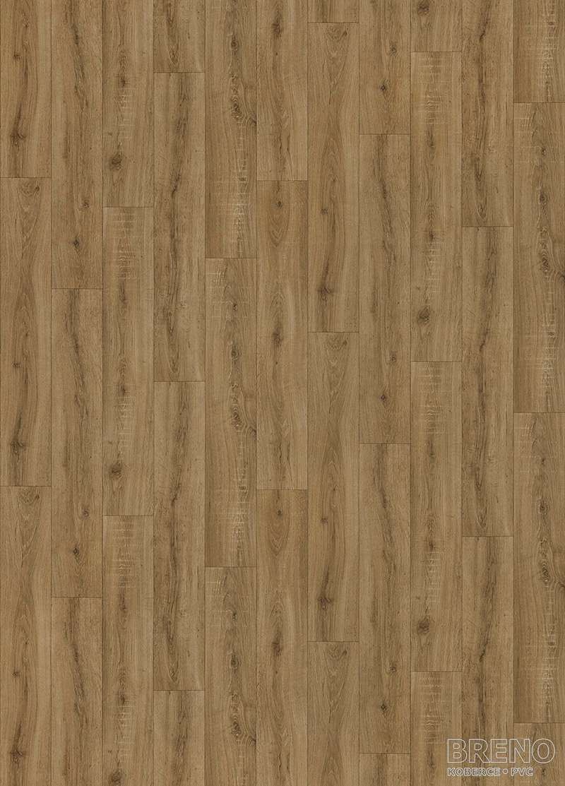 PVC LINETEX Sorbonne 545 – tmavé drevo