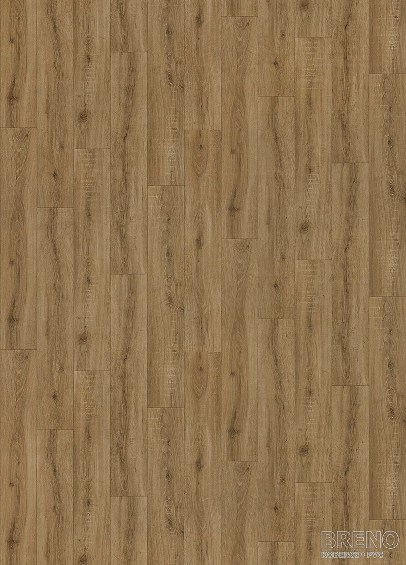 PVC LINETEX Sorbonne 545 – tmavé dřevo