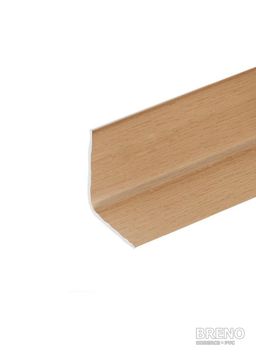 PVC LIŠTA SOKL. BOLTA 8509 buk světlý