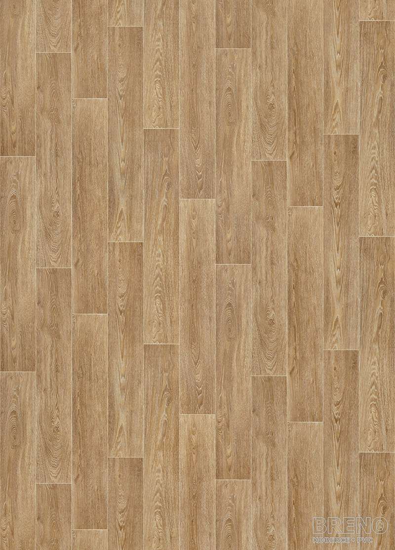 PVC MAXIMA EKO Chapel Oak 036 (632-02) – světle hnědé dřevo