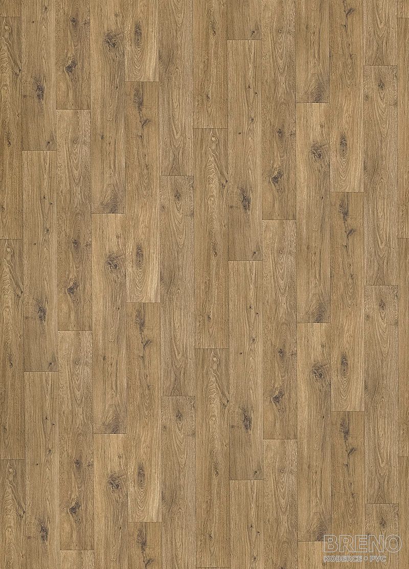 PVC MAXIMA PLUS Ohrid Oak S43 (591-02) – hnědé dřevo