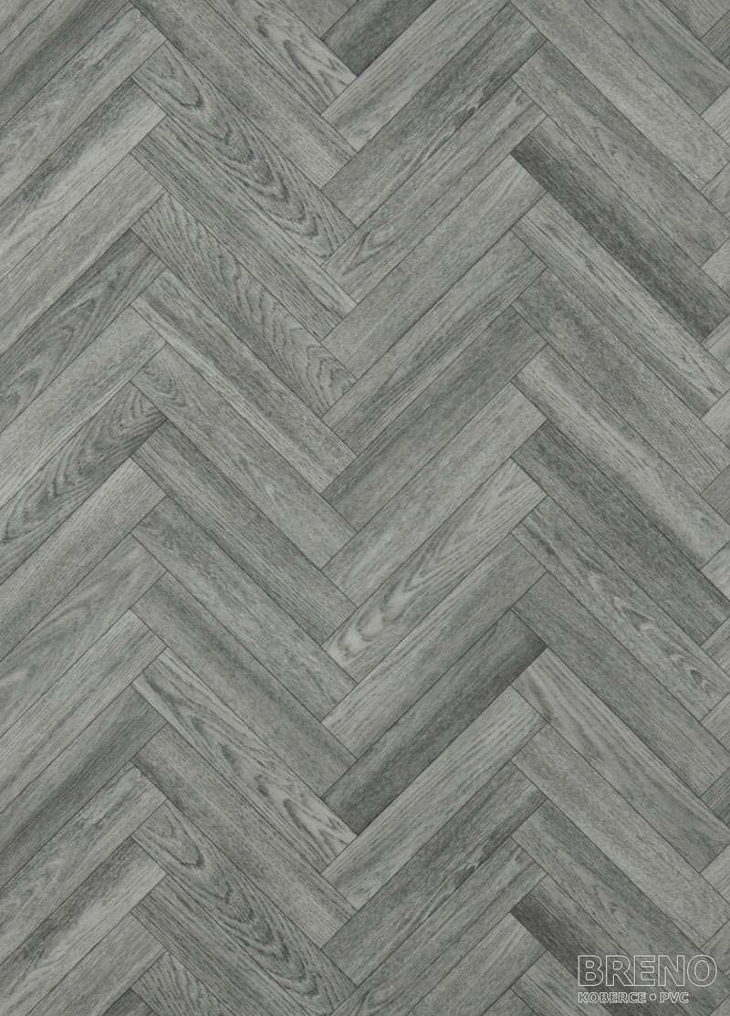 PVC MEGA-TEX Dorset 990D - šedé dřevo