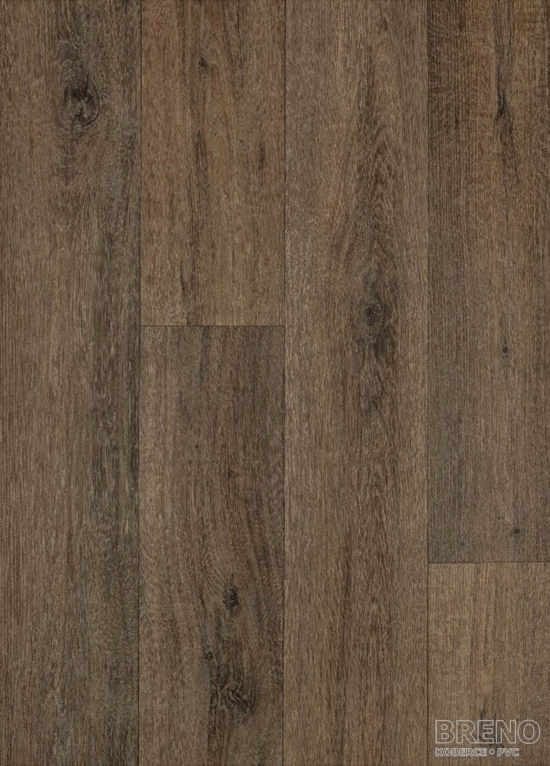 PVC PRESTO PLUS Sherpa 543 – tmavé dřevo