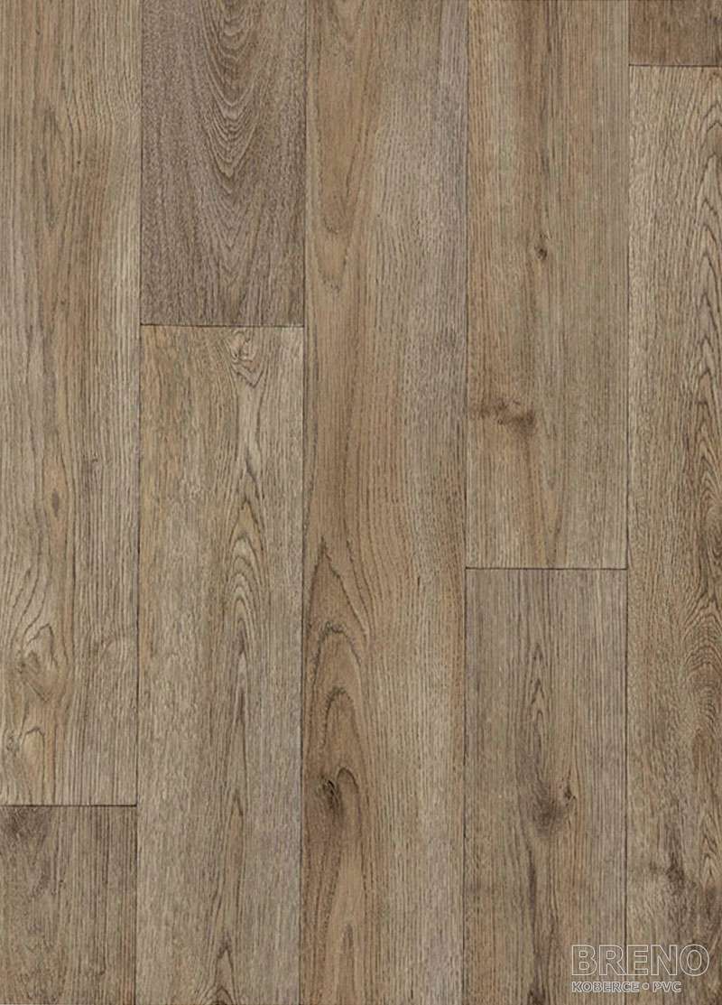 PVC PRESTO PLUS Tavel 530 – tmavé dřevo