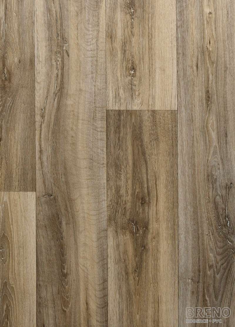 PVC PURETEX Lime Oak 169M – hnědé dřevo