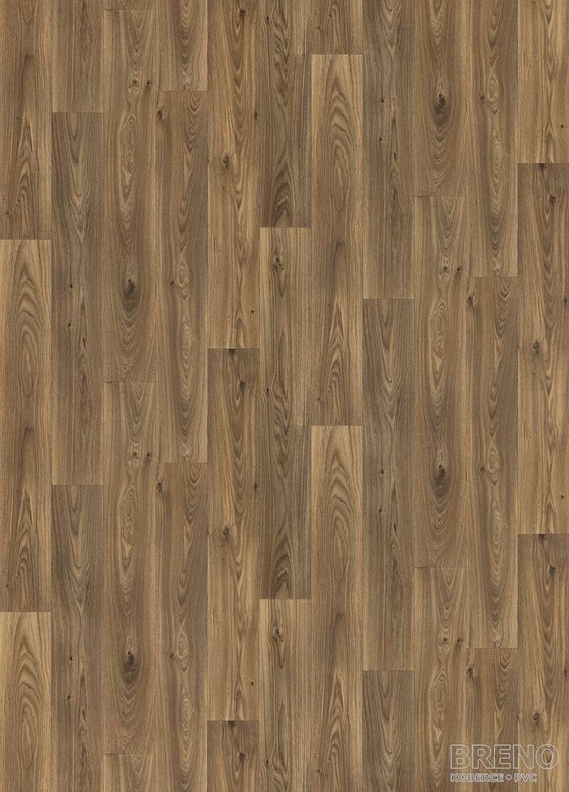 PVC QUINTEX Gambel Oak 669D – tmavo hnedé drevo