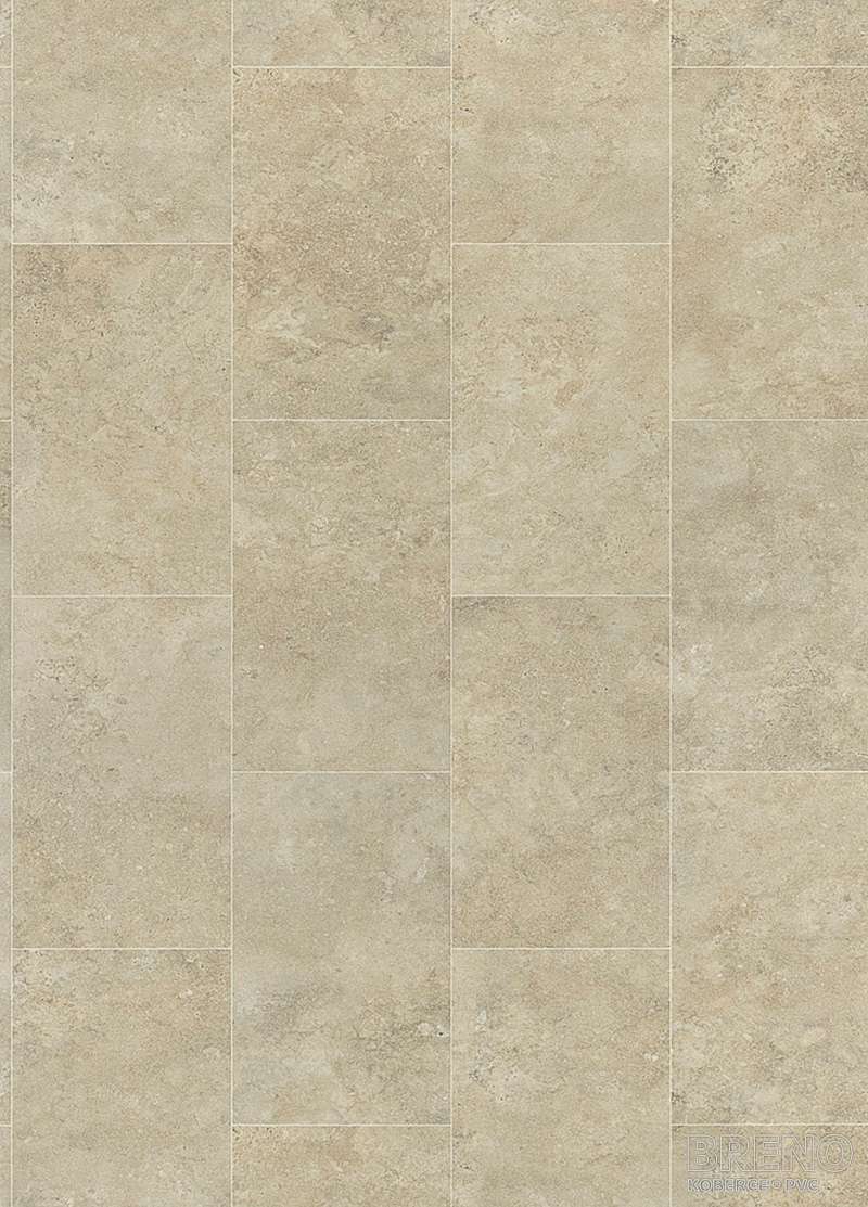 PVC QUINTEX Greenock 239L – béžová kamenná dlažba