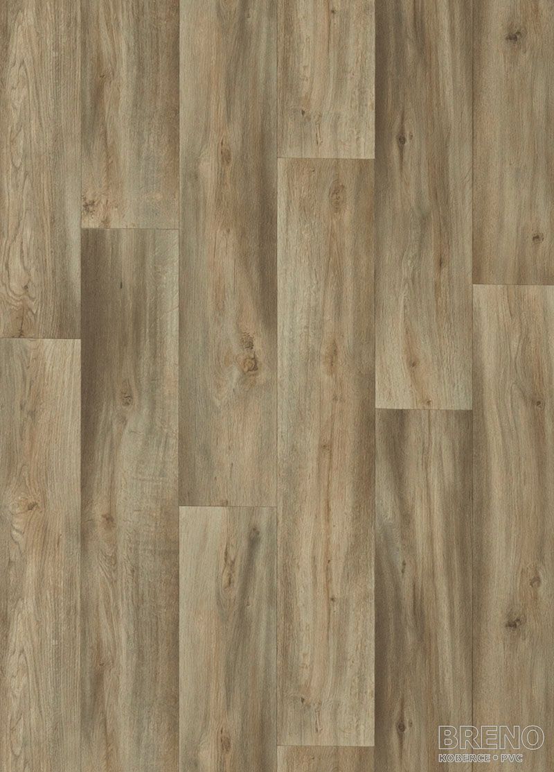 PVC SILVERTEX Silk Oak 636M - hnědé dřevo