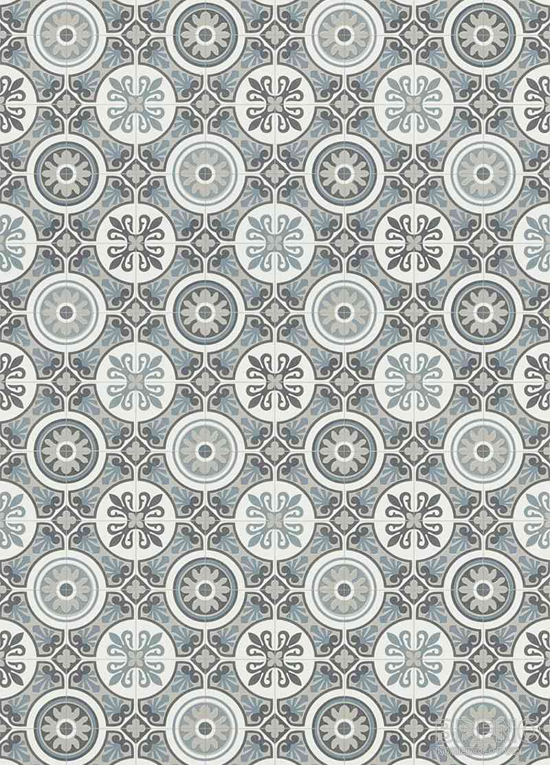 PVC SLIMTEX Lagos 909M - ornamentální dlaždice