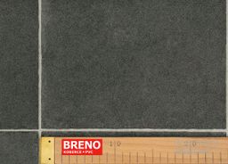 PVC SMARTEX London 996D - černé dlaždice