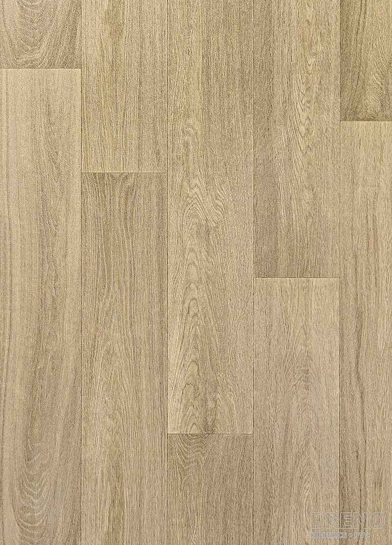 PVC SMARTEX Pure Oak 160M – světlé neutrální dřevo