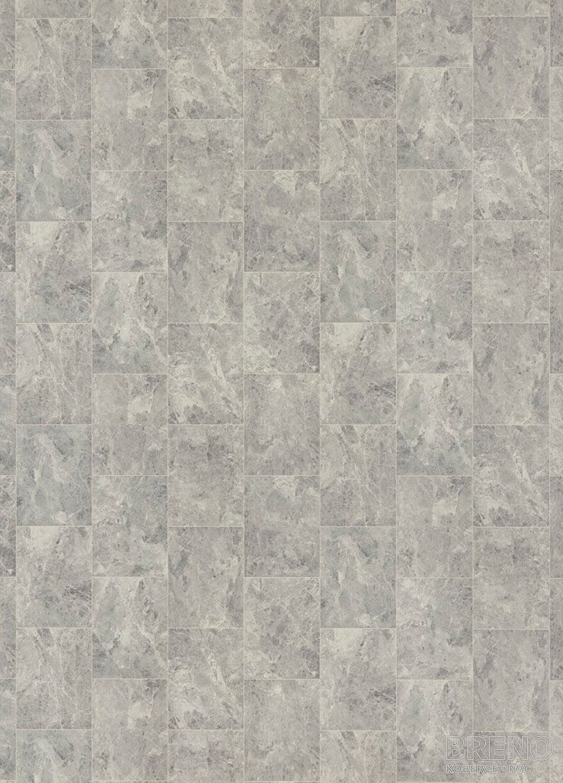 PVC SUPERTEX Balmani 592 – šedá mramorová dlažba