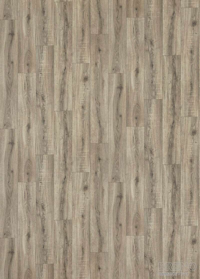 PVC SUPERTEX Sorbonne 584 – tmavé dřevo