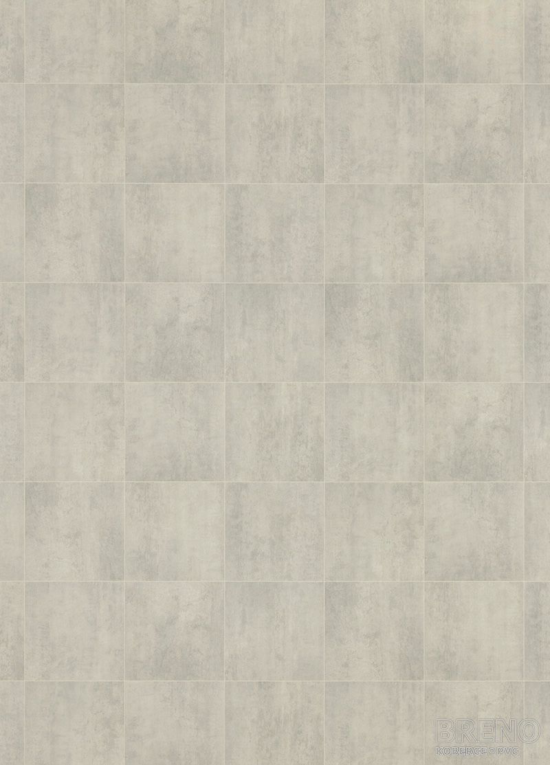 PVC SUPERTEX Toledo 572 – sivá betónová dlažba