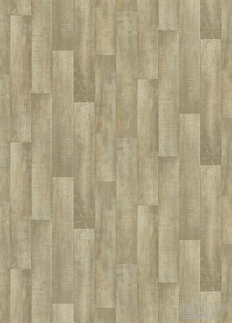 PVC TEXAROQ Forest 537 - světle hnědé dřevo