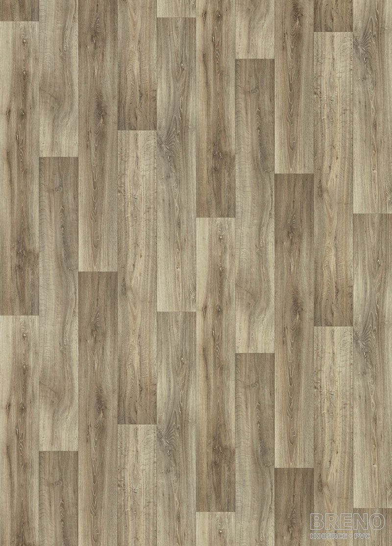 PVC TOPTEX Lime Oak 069L – hnědé dřevo