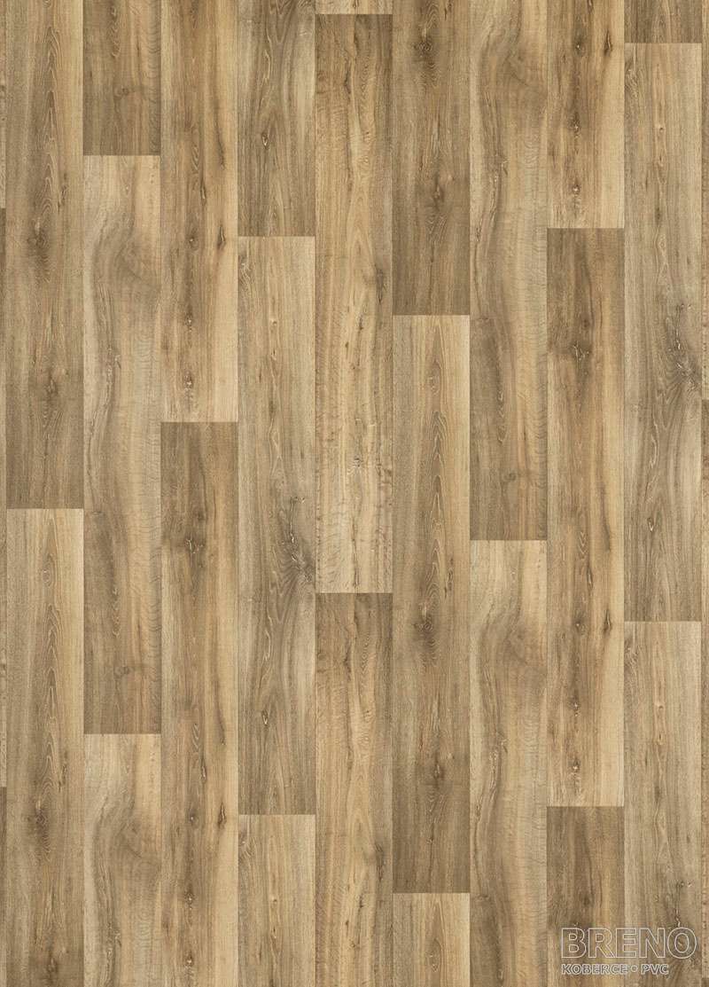 PVC TOPTEX Lime Oak 169M – hnědé dřevo