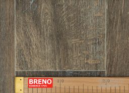 PVC TOPTEX Texas Oak 620D – tmavě hnědé dřevo