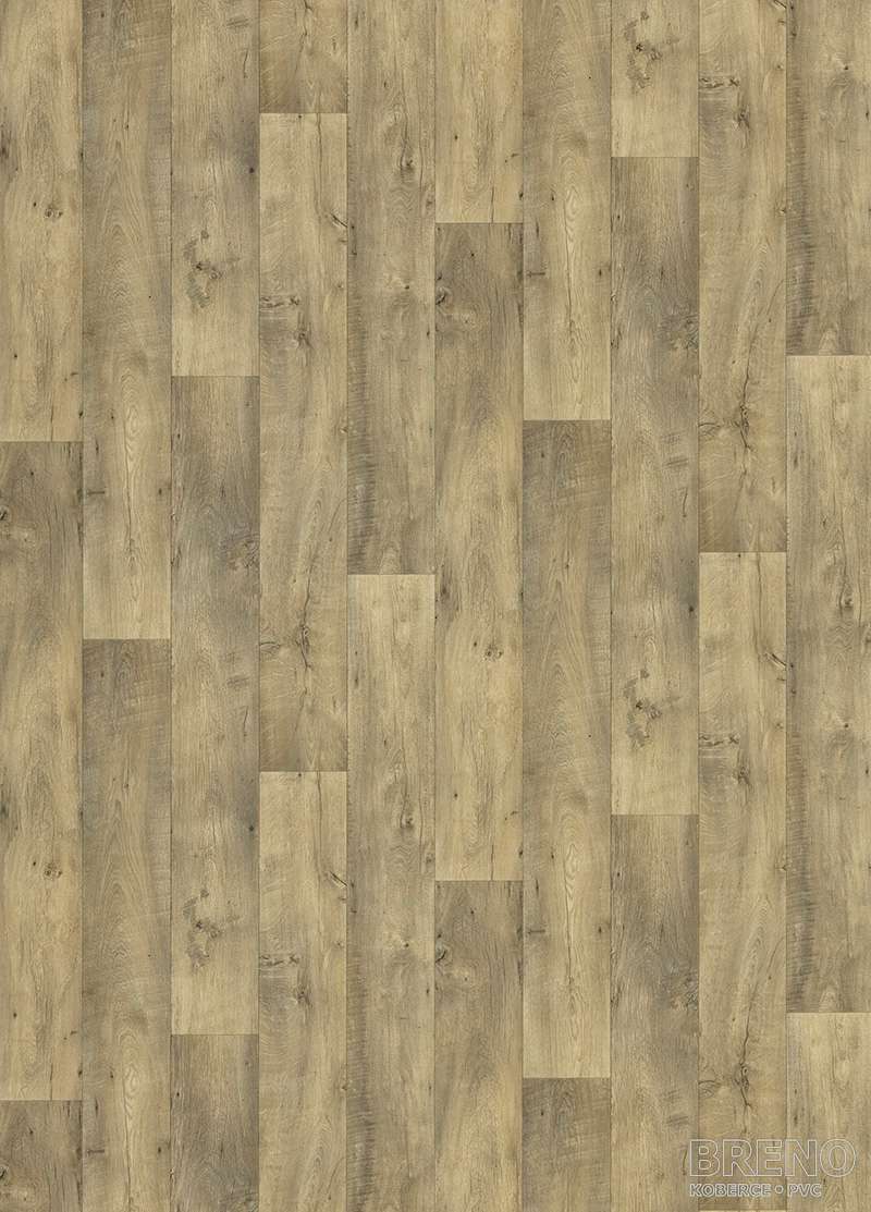 PVC TOPTEX Valley Oak 162M – prírodný dekór dreva