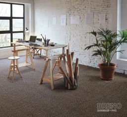 RE-TWEED 44 tmavě hnědý