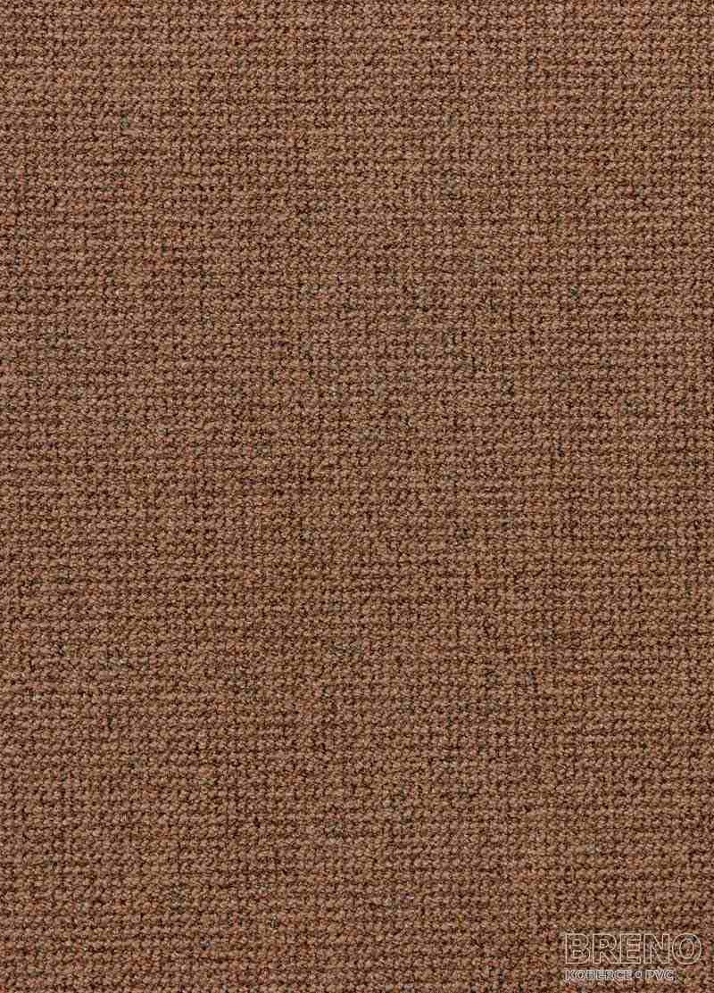 Metrážový koberec RE-TWEED 64 oranžový