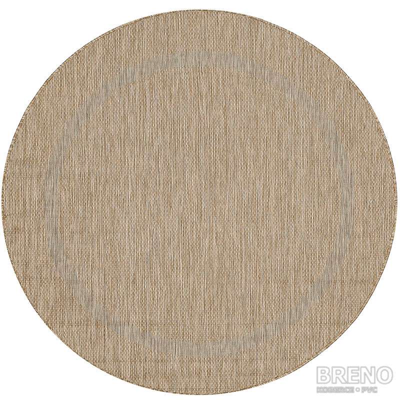 Kusový koberec RELAX kruh 4311 Beige