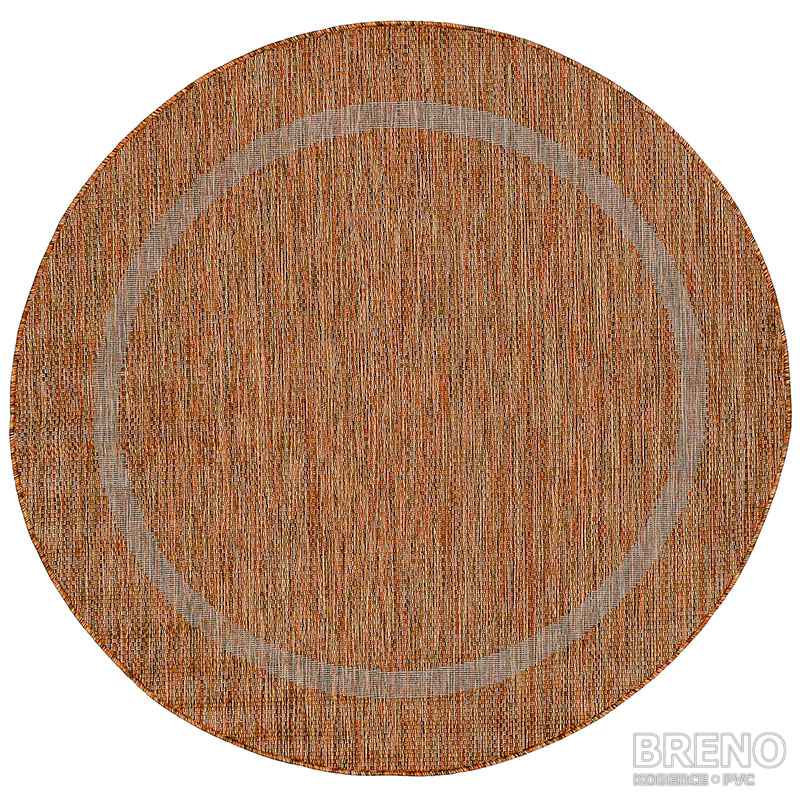 Kusový koberec RELAX kruh 4311 Copper