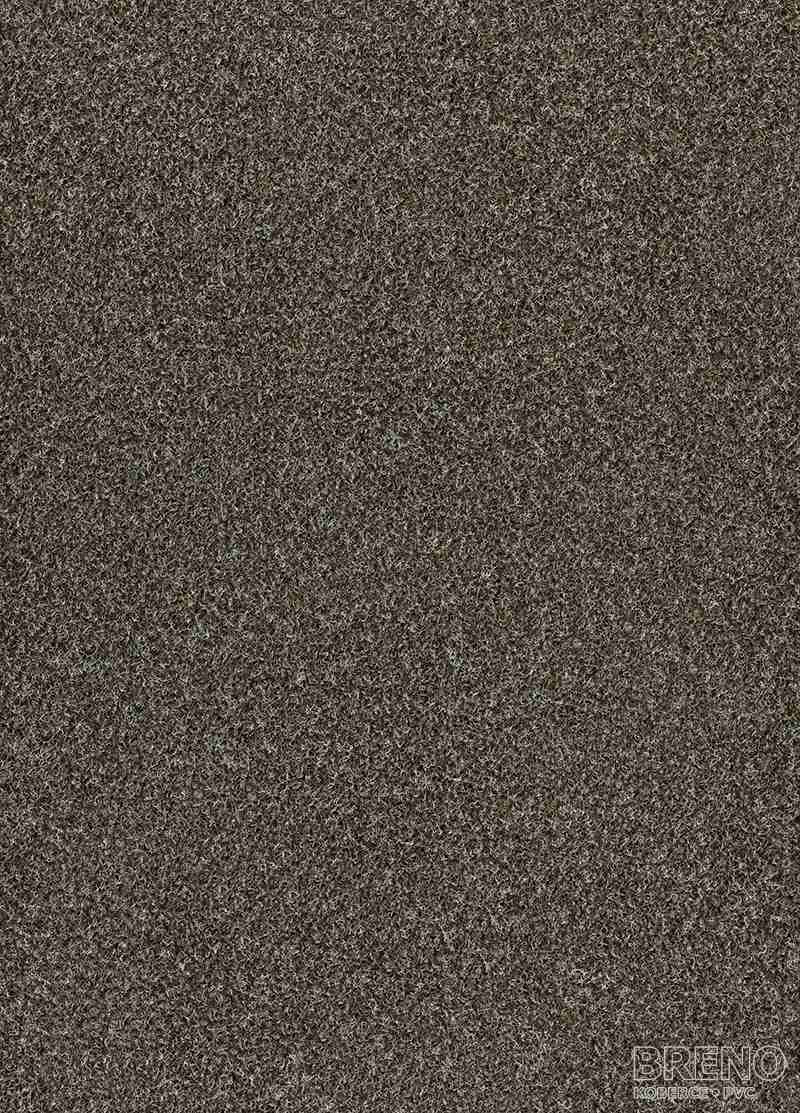 Metrážový koberec REWIND 900 Dilour 7055 tmavě hnědý