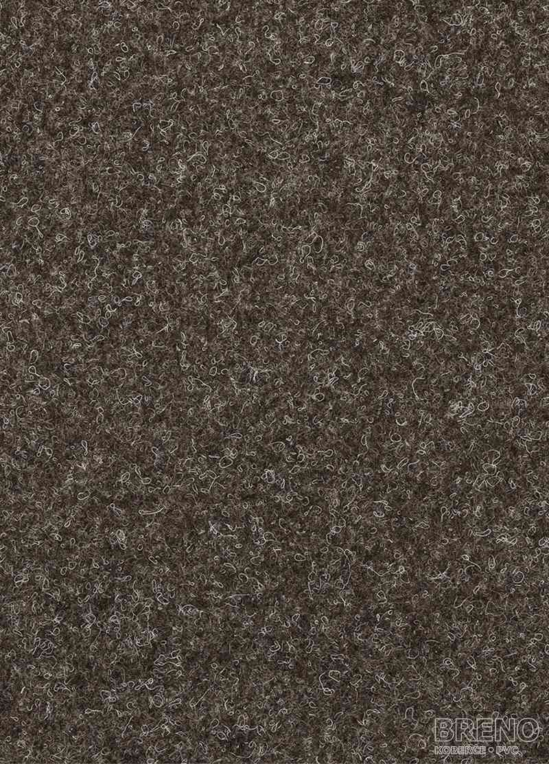 Metrážový koberec REWIND 900 Flat 7055 tmavě hnědý