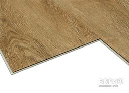 RIGID PLUS SPC Click - HIF 20507 teplé hnědé dřevo se zlatým tónem