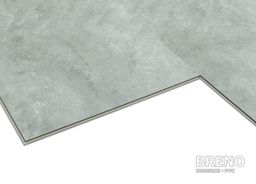 RIGID PLUS SPC Click - HTS 8016 světle šedá betonová dlažba